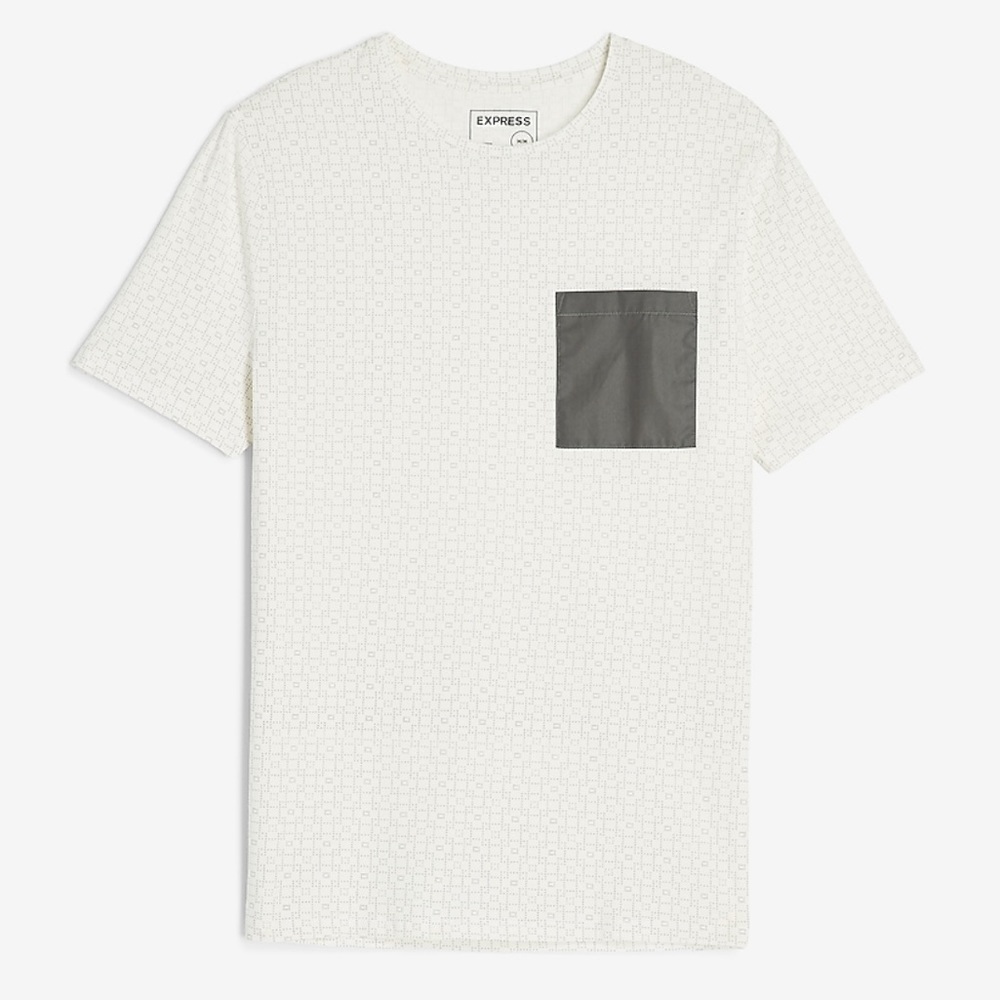 Printed Moisture-Wicking Performance Pocket TShirt - Picture 4 of 8